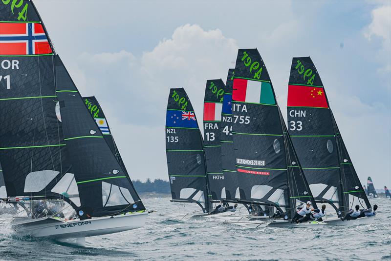 2026 49er Worlds - Quiberon -  Day 3 - May 14, 2026 photo copyright Sailing Energy taken at Institut National du Nautisme and featuring the 49er class