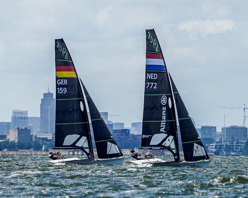 2026 Dutch Water Week - Day 4 photo copyright Sailing Energy / Dutch Water Week taken at  and featuring the 49er class