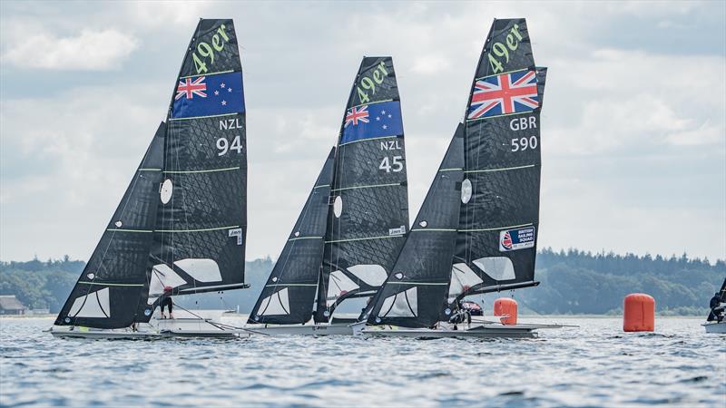 49er, 49er Fx and Nacra 17 World Championships day 4 - photo © NIMANET - Niklas Mattes