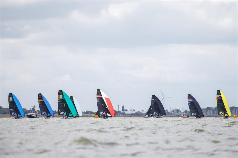 49er, 49er Fx and Nacra 17 Junior World Championships Day 3 - photo © Klaas Wiersma