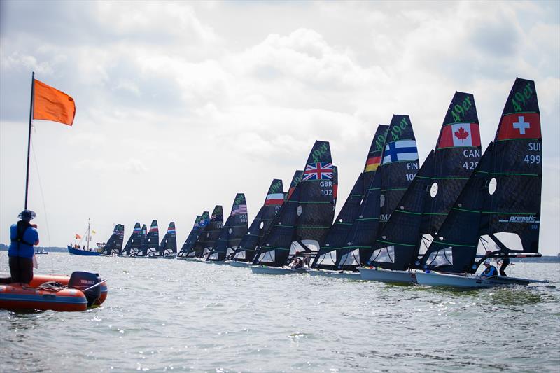 49er, 49er Fx and Nacra 17 Junior World Championships Day 4 - photo © Klaas Wiersma