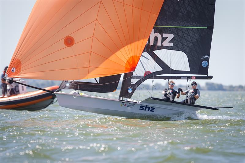 49er, 49er Fx and Nacra 17 Junior World Championships day 5 photo copyright Klaas Wiersma taken at Royal Yacht Club Hollandia and featuring the 49er class
