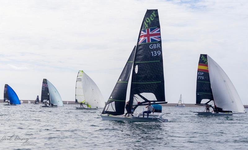 49er and 49erFX UK National Championships at Weymouth - photo © Joel Davey Photography