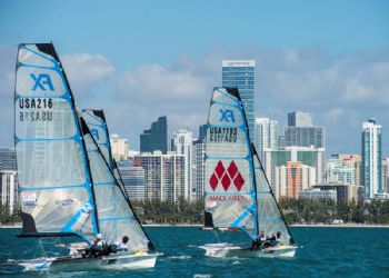 ISAF Sailing World Cup Miami at Coconut Grove Yacht Club - Day 2