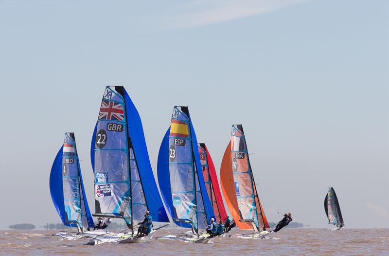 49er/49erFX World Championship day 5 - photo © Matias Capizzano / www.capizzano.com