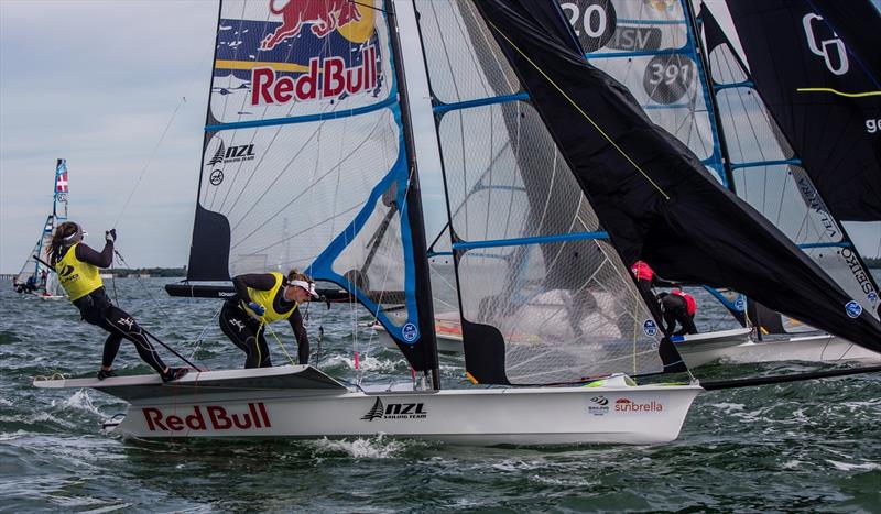 Alex Maloney and Molly Meech at Sailing World Cup Miami - photo © Jesus Renedo / Sailing Energy