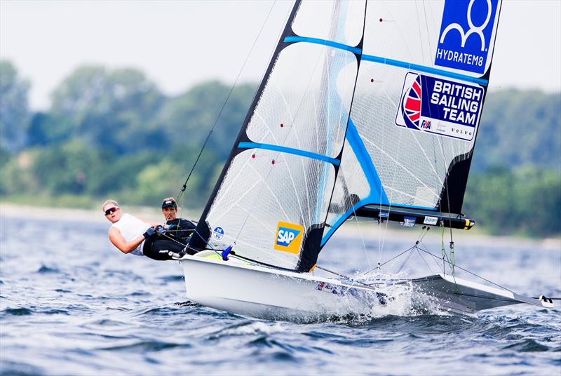 49er FX duo Charlotte Dobson and Saskia Tidey - photo © Pedro Martinez / Sailing Energy