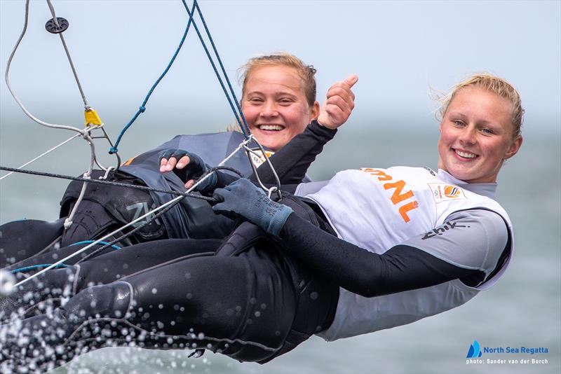 North Sea Regatta 2019 photo copyright Sander van der Borch taken at Jachtclub Scheveningen and featuring the 49er FX class