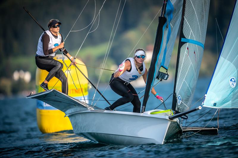 2020 Forward WIP 49er, 49erFX and Nacra 17 European Championship - Day 5 - photo © Tobias Stoerkle