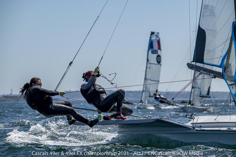 Cascais 49er & 49erFx Championship day 2 - photo © Bow Media