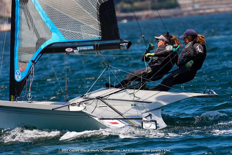 Cascais 49er & 49erFx Championship ACT II day 2 - photo © Neuza Aires Pereira