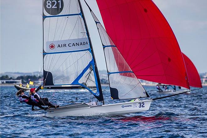 Marvin McDill Memorial Award winner Mariah Millen photo copyright Sail Canada taken at Sail Canada and featuring the 49er FX class