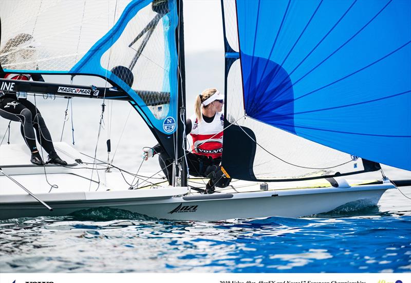 Alex Maloney and Molly Meech - NZL - Day 5 - European 49erFX Championships - Weymouth - May 2019 - photo © Drew Malcolm