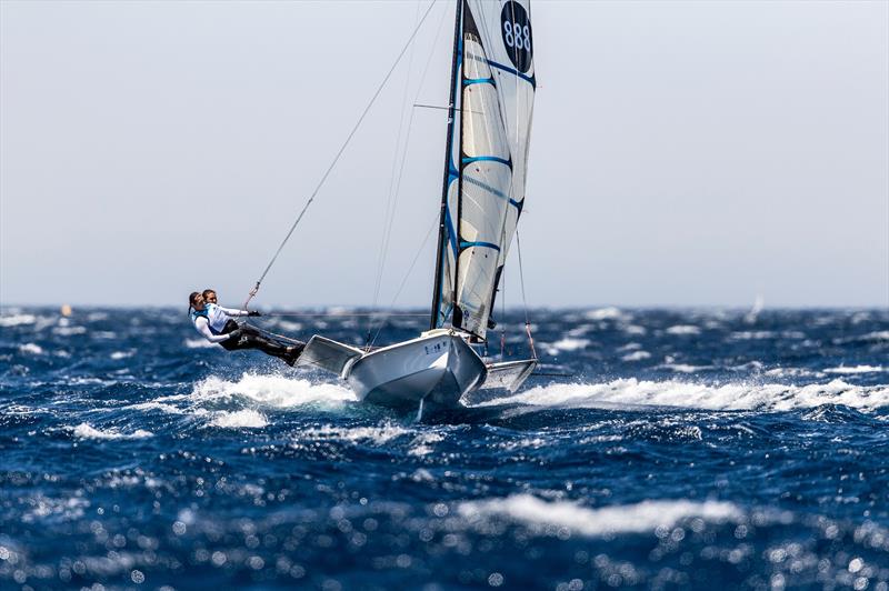 Hempel World Cup Series Final day 2 in Marseille, France photo copyright Sailing Energy / World Sailing taken at  and featuring the 49er FX class