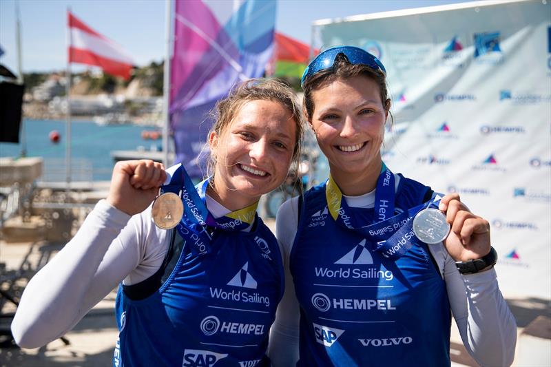 Poland's Aleksandra Melzacka and Kinga Loboda - Hempel World Cup Series Final - photo © Tomas Moya / Sailing Energy / World Sailing