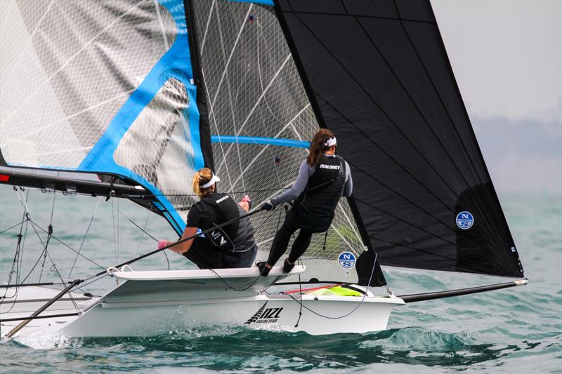 49erFX - Hyundai World Championships, Oceania Championship, Day 3, November 27,  2019, Royal Akarana Yacht Club. - photo © Richard Gladwell / Sail-World.com