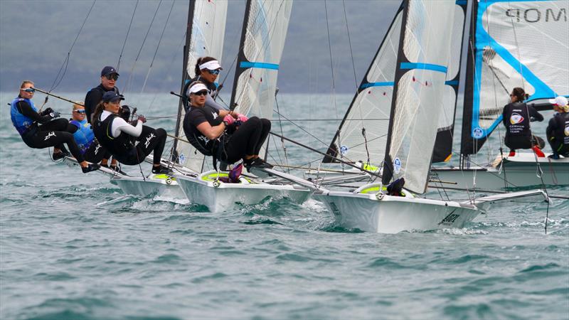 49erFX - Hyundai World Championships, Oceania Championship, Day 3, November 27,  2019, Royal Akarana Yacht Club. - photo © Richard Gladwell / Sail-World.com