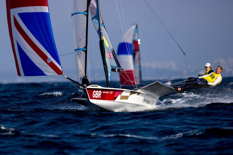 Women's Skiff - 49erFX - photo © Sailing Energy / World Sailing