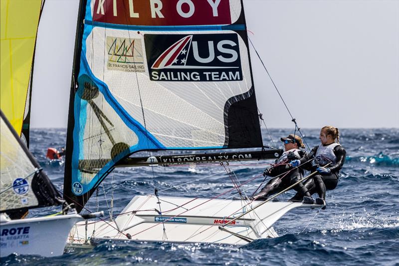 Steph Roble & Maggie Shea at the 2021 Lanzarote International Regatta in Lanzarote, Canary Islands - photo © Sailing Energy