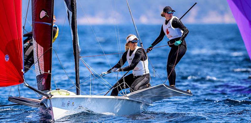 Canadian sailors - Kiel Week photo copyright Sailing Energy taken at Sail Canada and featuring the 49er FX class