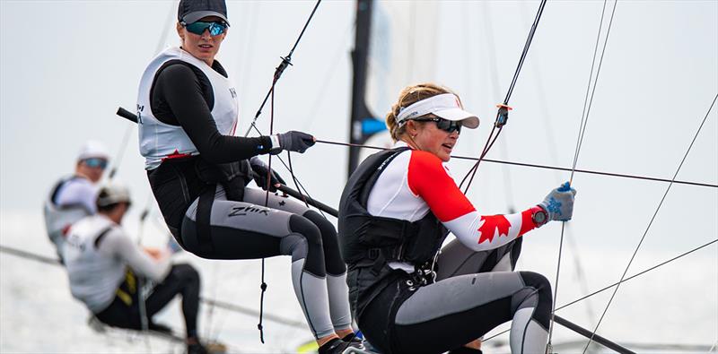 49er, 49erFX and Nacra 17 European Championships  photo copyright Allison Chenard taken at  and featuring the 49er FX class