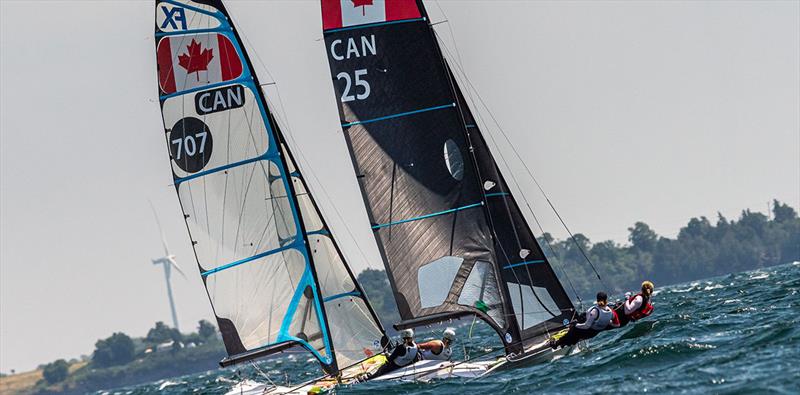 Canada qualifies two additional spots in sailing for Santiago 2023 Pan American Games photo copyright Sail Canada taken at Sail Canada and featuring the 49er FX class