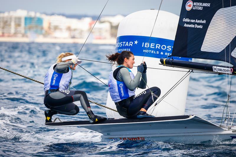 Odile van Aanholt and Annette Duetz - 52 Trofeo Princesa Sofia Mallorca day 3 - photo © Sailing Energy / Trofeo Princesa Sofía