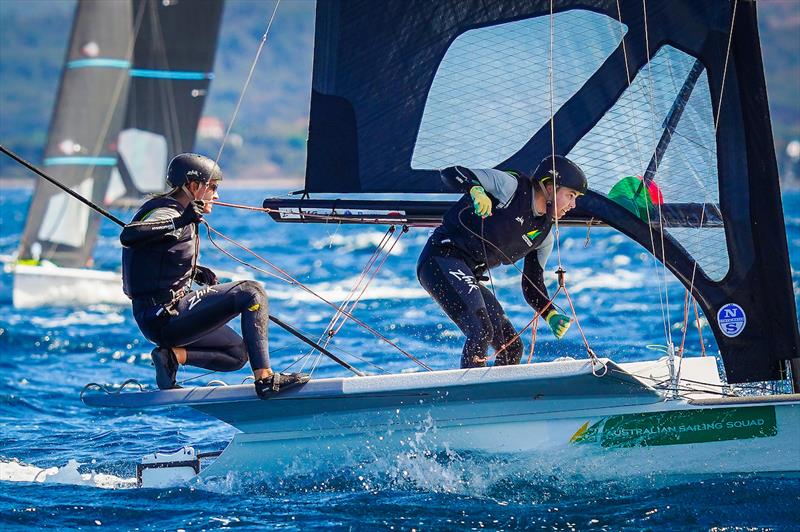 Laura Harding and Annie Wilmot - photo © Sailing Energy