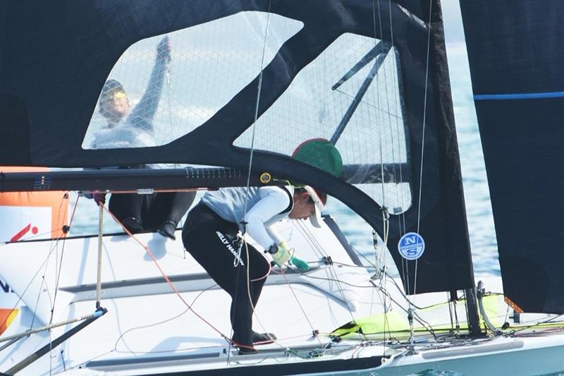 2023 Asian Sailing Championships - 49erFX Art  - photo © Saranya PIX Crp