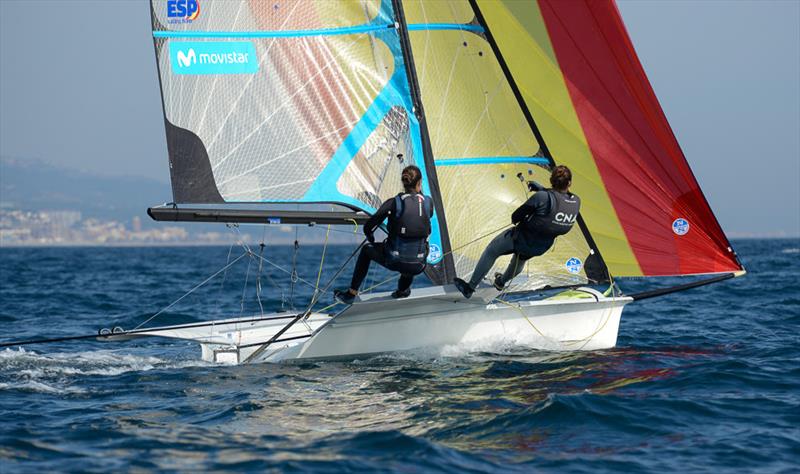 Stella Maris Enríquez and Marta Cardona - MedSailing 2024 FX Open Series - photo © Alfredo Llobet