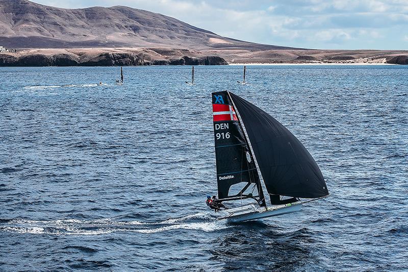 49er and 49erFX World Championships photo copyright Sailing Energy / Marina Rubicón taken at Lanzarote Sailing Center and featuring the 49er FX class