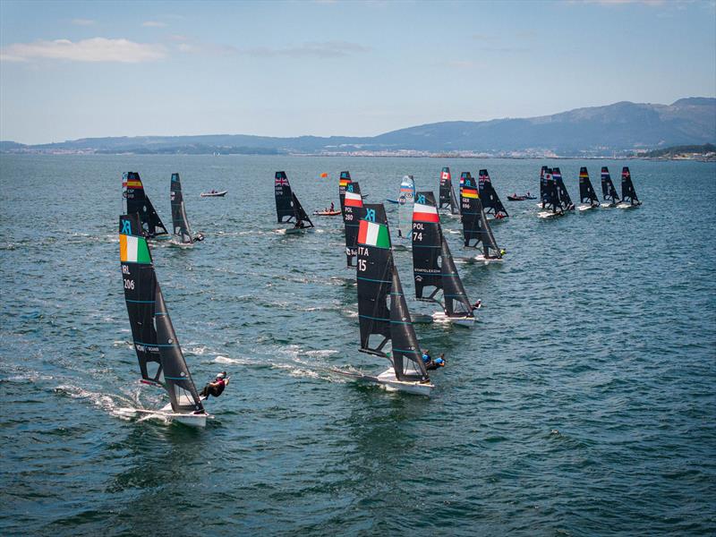 2024 49er, FX & Nacra 17 Junior World Championships  photo copyright The international 49er class taken at  and featuring the 49er FX class
