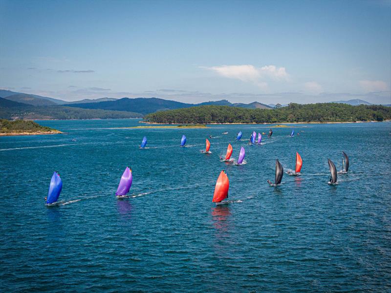 2024 49er, FX & Nacra 17 Junior World Championships  photo copyright The international 49er class taken at  and featuring the 49er FX class