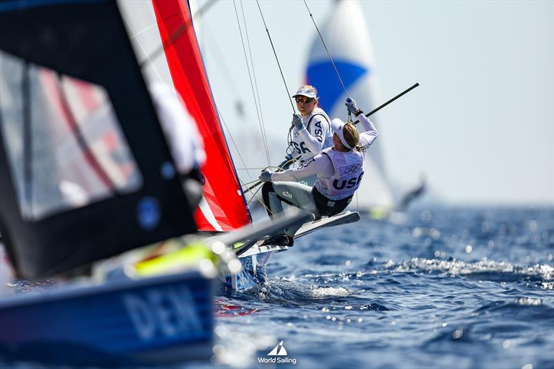 DEN - FX - Marseille - Paris2024 Olympic Regatta - July 29, 2024 - photo © World Sailing / Lloyd Images