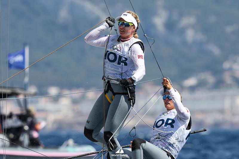  49er  FX - Marseille - Paris2024 Olympic Regatta - July 31, 2024 photo copyright World Sailing / Lloyd Images taken at  and featuring the 49er FX class
