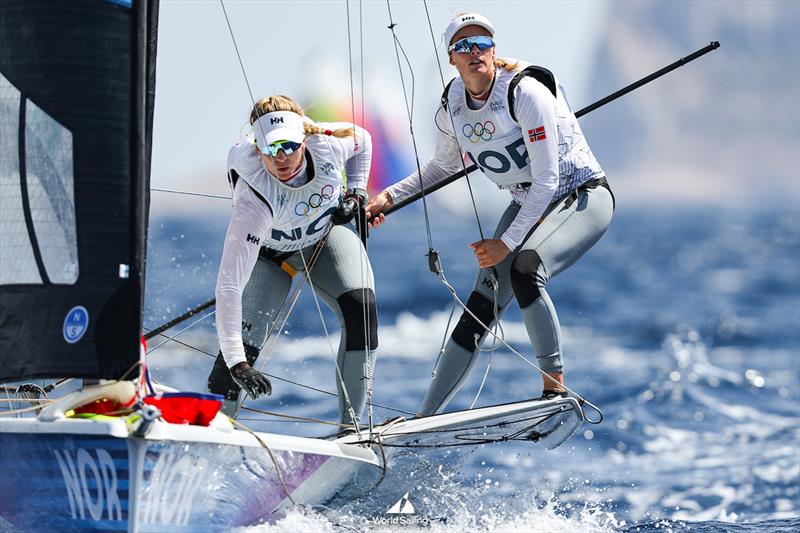  49er  FX - Marseille - Paris2024 Olympic Regatta - July 31, 2024 - photo © World Sailing / Lloyd Images