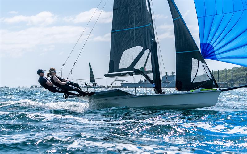 49er FX Sprint Series at the WPNSA - photo © Optical Marine / Noah Fitzgerald