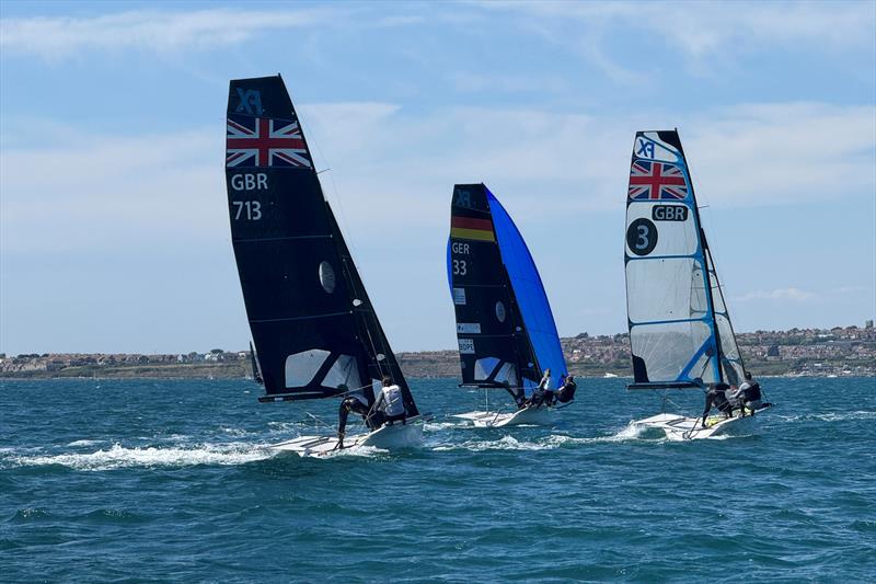 49er FX Euro Cup at WPNSA - photo © 49erFX Class