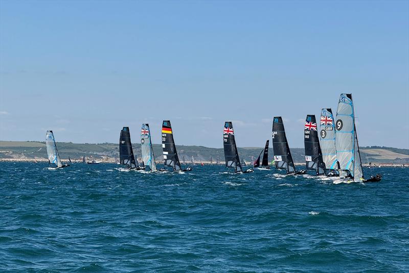 49er FX Euro Cup at WPNSA - photo © 49erFX Class