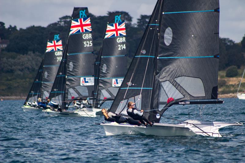 UK 49er & FX Nationals 2025 at the WPNSA - photo © Joel Davey Photography