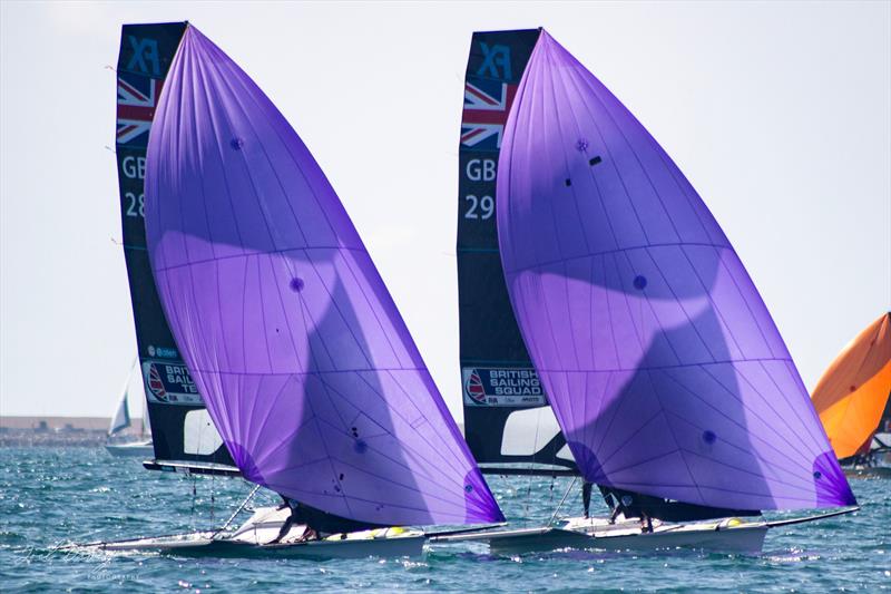 UK 49er & FX Nationals 2025 at the WPNSA - photo © Joel Davey Photography