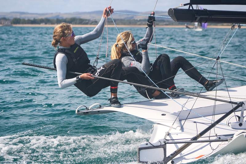 UK 49er & FX Nationals 2025 at the WPNSA - photo © Joel Davey Photography
