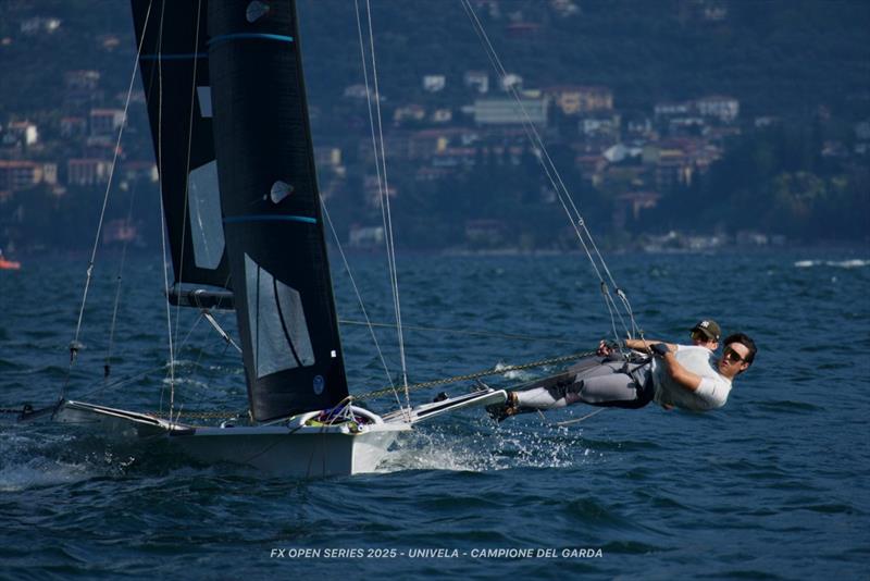 49erFX Open Series Lago di Garda 2025 photo copyright Campione del Garda taken at  and featuring the 49er FX class