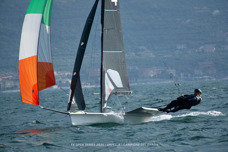 49erFX Open Series Lago di Garda 2025 photo copyright Campione del Garda taken at  and featuring the 49er FX class