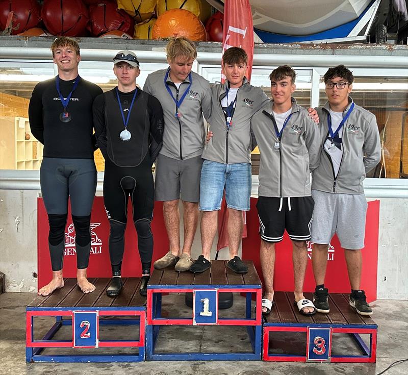 49erFX Open Champions photo copyright 49er and Nacra 17 Sailing taken at Circolo Velico Sferracavallo and featuring the 49er FX class