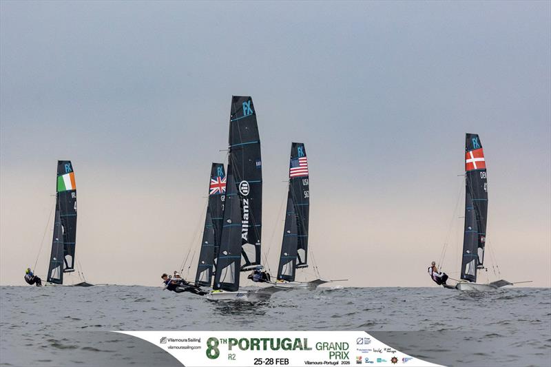 Portugal Grand Prix 2026 photo copyright Vilamoura Sailing taken at Vilamoura Sailing and featuring the 49er FX class