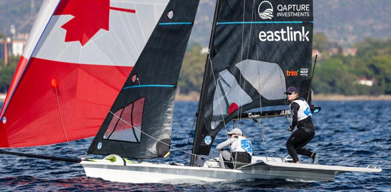Canadian sailors Antonia and Georgia Lewin-LaFrance - photo © Sailing Energy