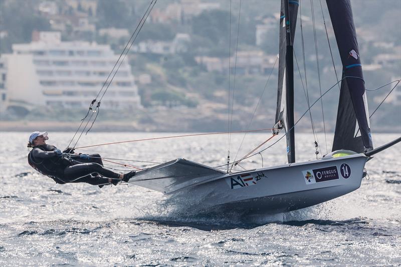 Paris Henken and Helena Scutt at the 54th Trofeo Princesa Sofía Mallorca - photo © Sailing Energy / Trofeo Princesa Sofía Mallorca