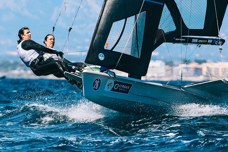 Barceló / Cantero (ESP), 49erFX - 55th Trofeo Princesa Sofia Mallorca by FERGUS Hotels - Day 1 - photo © Sailing Energy / Trofeo Princesa Sofía