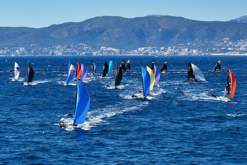 55th Trofeo Princesa Sofia Mallorca by FERGUS Hotels Day 1 photo copyright Sailing Energy / Trofeo Princesa Sofía taken at Real Club Náutico de Palma and featuring the 49er FX class